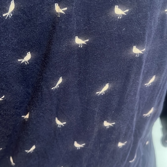 Old Navy 3/4 Sleeve Bird Print Top (Small) - Picture 5 of 7